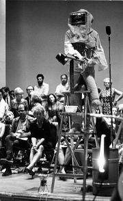 Robert Delford Brown in Stockhausen’s Originale, 2nd Avant Garde Festival, New York, 1964